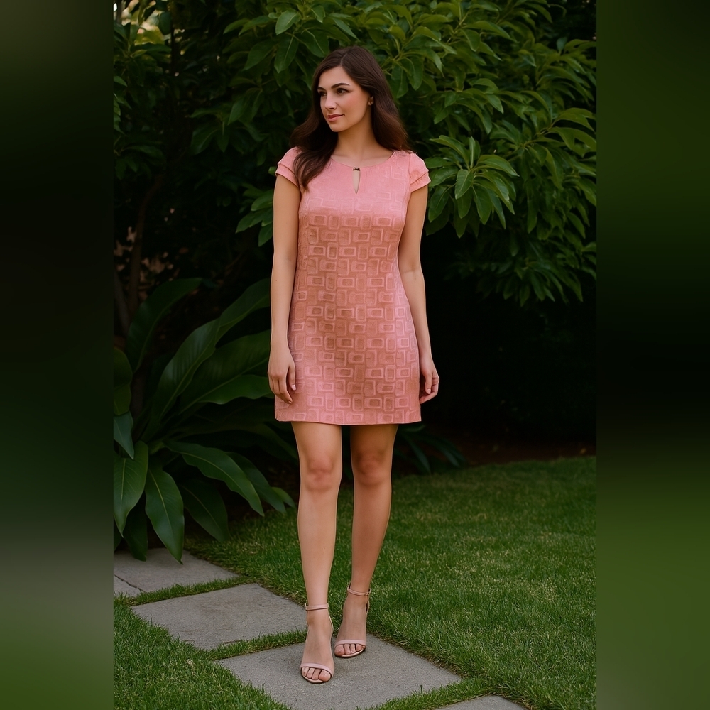 Marchesa Voyage Pink Dress Size 4